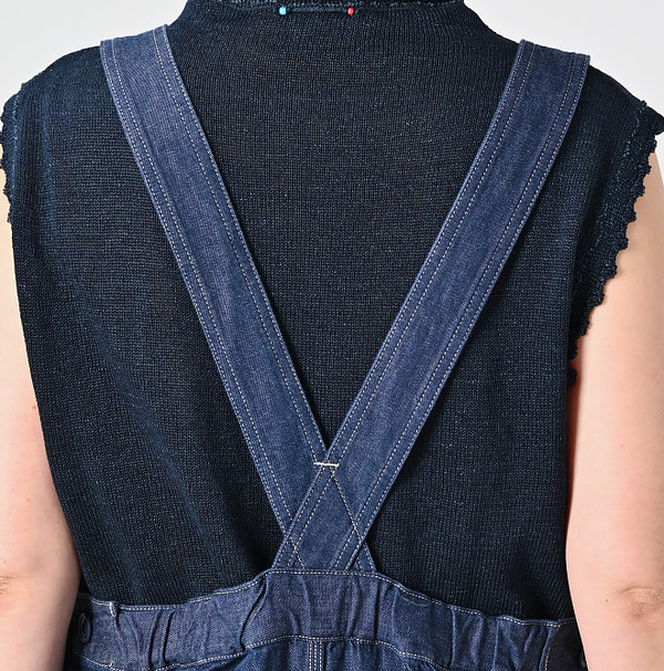 Mon-petit Denim Over Skirt Nou Detail