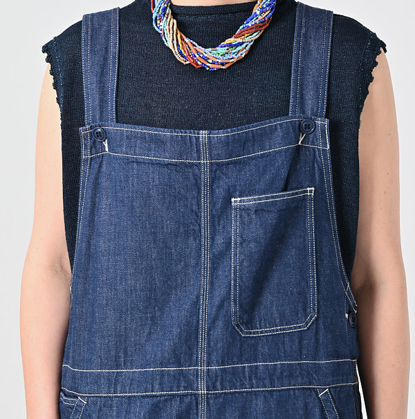 Mon-petit Denim Over Skirt Nou Detail