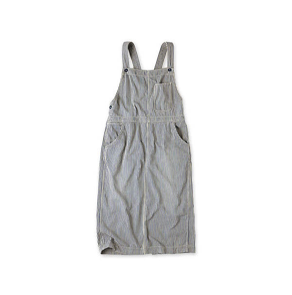 Mon-petit Denim Over Skirt Tan