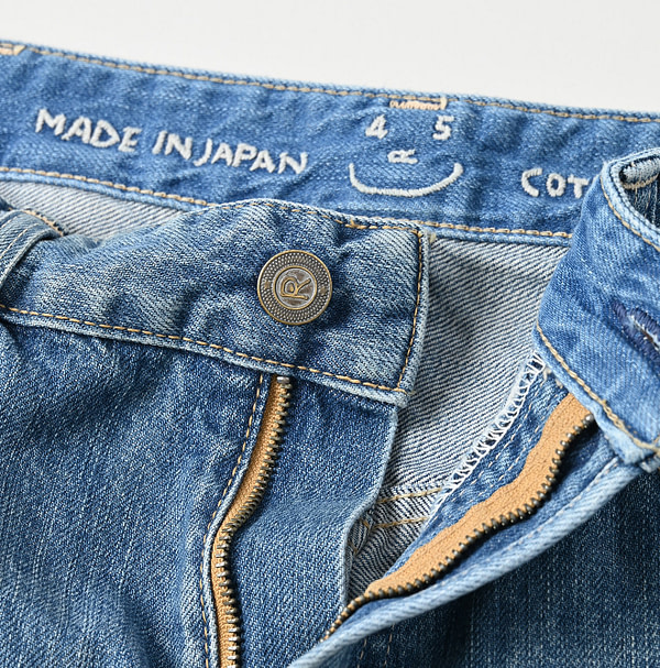 Rye Mugi Denim Charlotte 5 Tan Detail