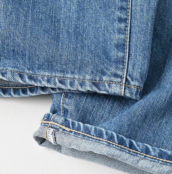 Rye Mugi Denim Charlotte 5 Tan Detail