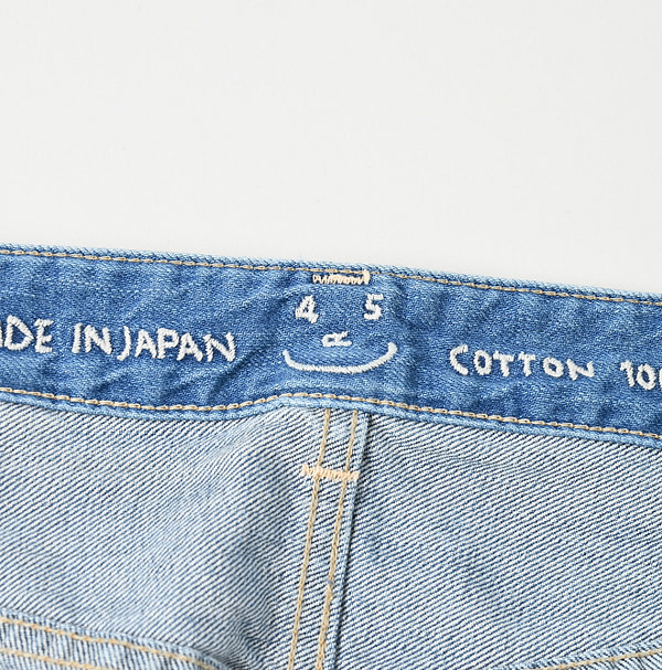 Rye Mugi Denim Charlotte 5 Tan Detail