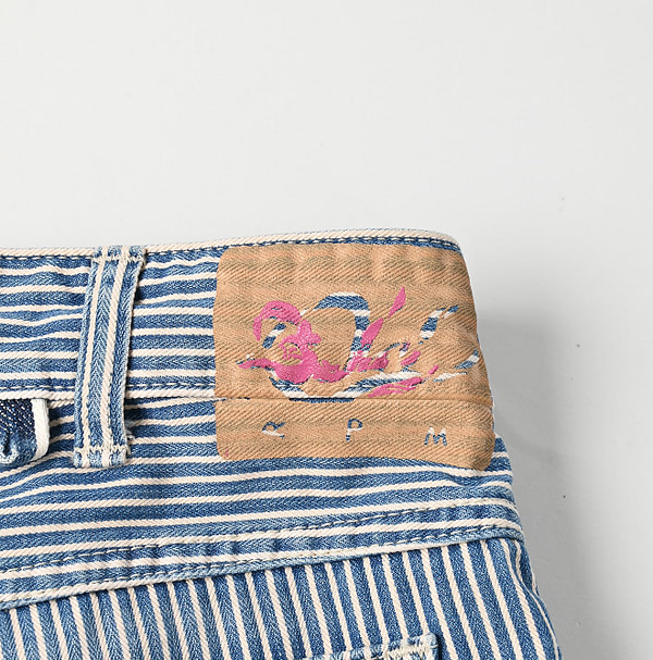 Rye Mugi Denim Charlotte 5 Hickory Tan Detail