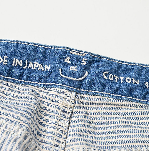 Rye Mugi Denim Charlotte 5 Hickory Tan Detail