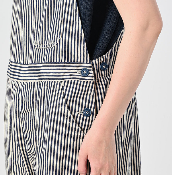 Mon-petit Denim 908 Over All Nou Detail