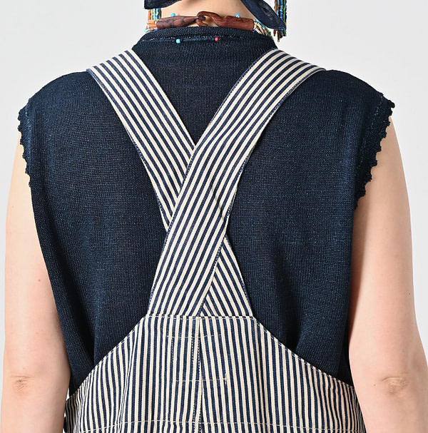 Mon-petit Denim 908 Over All Nou Detail