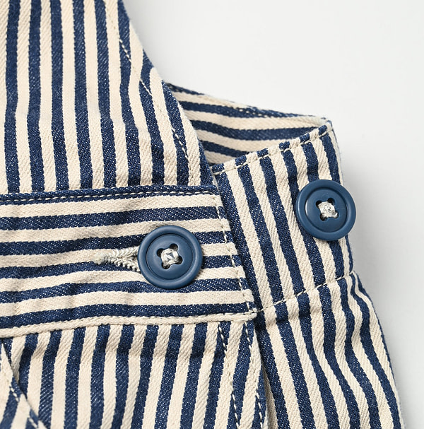 Mon-petit Denim 908 Over All Nou Detail