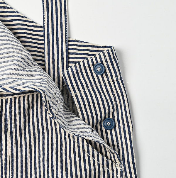 Mon-petit Denim 908 Over All Nou Detail
