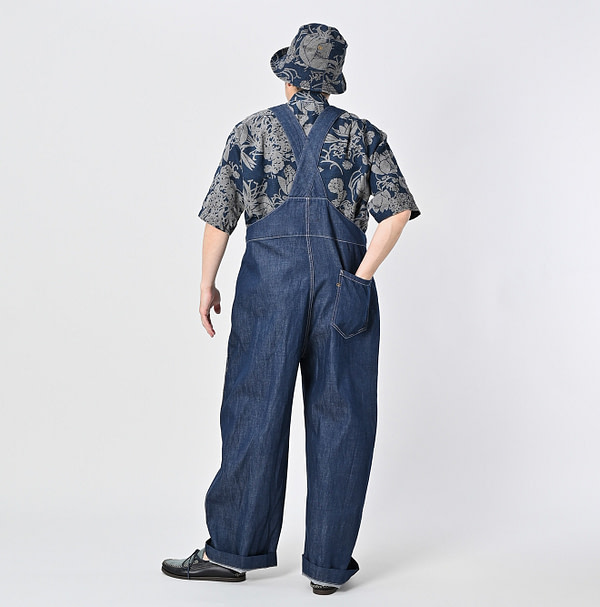 Mon-petit Denim 908 Over All Nou Male Model