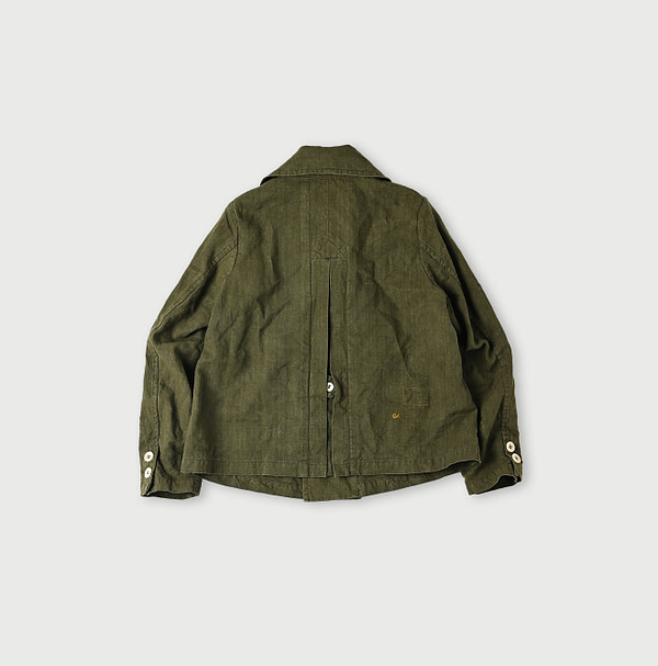 Linen Cloth Annie W Jacket Back
