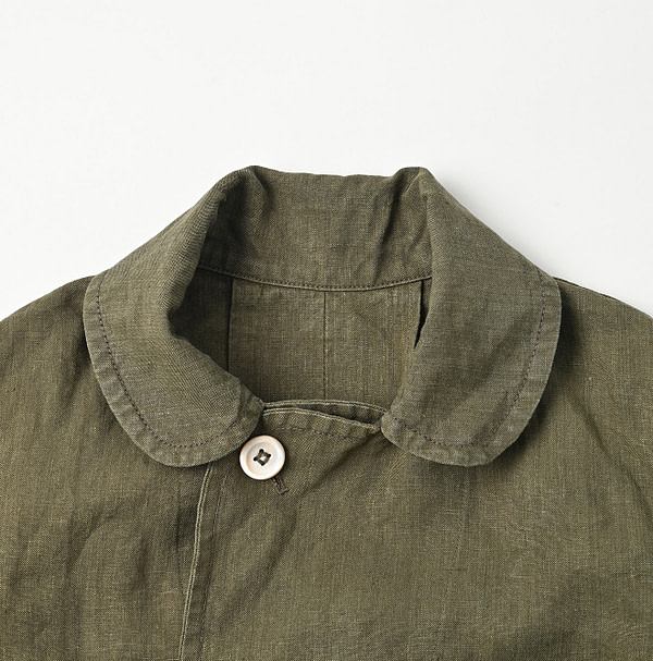 Linen Cloth Annie W Jacket Detail