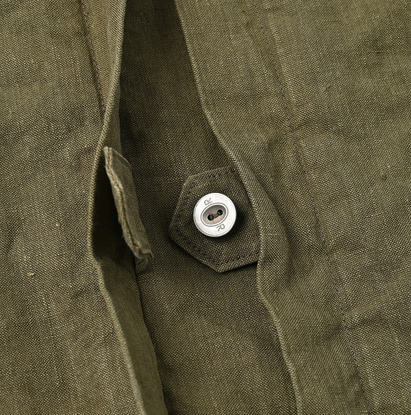 Linen Cloth Annie W Jacket Detail
