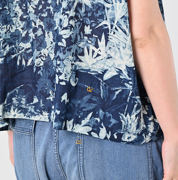 Indigo Irie Aloha Print M Camisole Detail