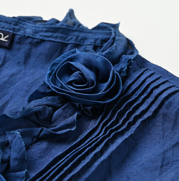 Ai Indian Silk Cache-Coeur Detail