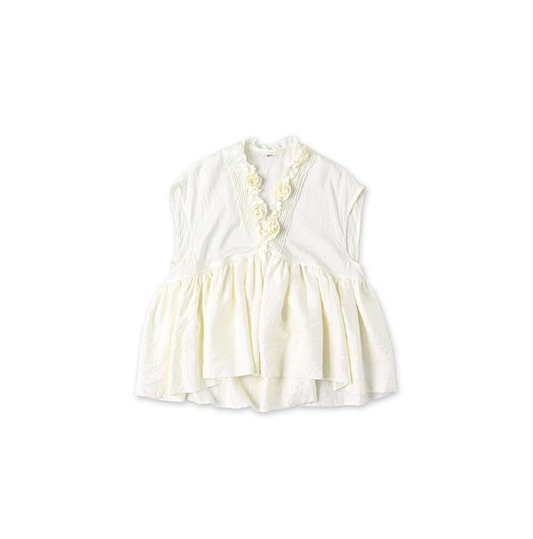 Indian Silk Camisole white