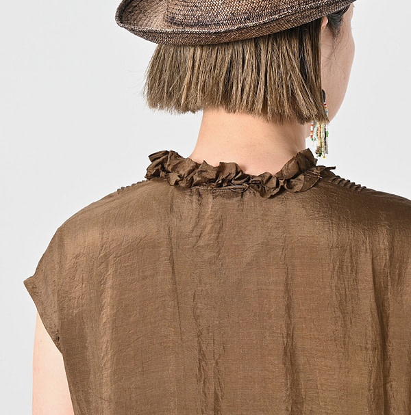 Indian Silk Camisole Detail