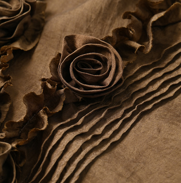 Indian Silk Camisole Detail