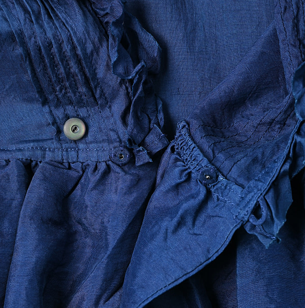 Ai Indian Silk Camisole Detail