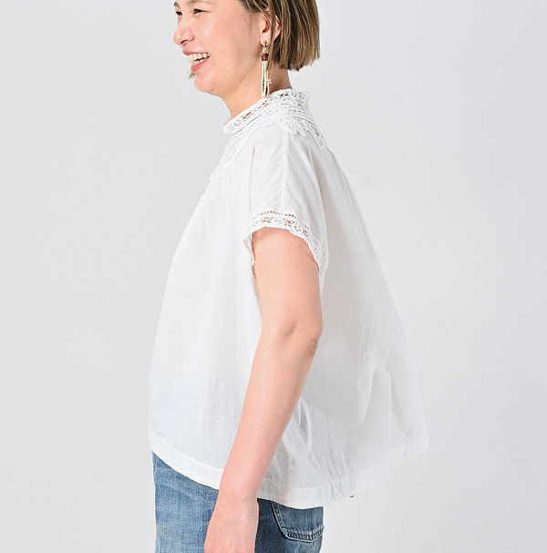 Khadi Ribbon Lace M Camisole Detail