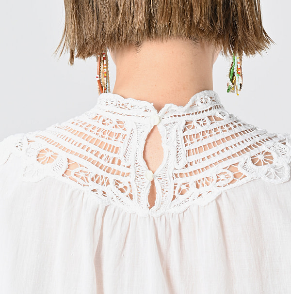 Khadi Ribbon Lace M Camisole Detail