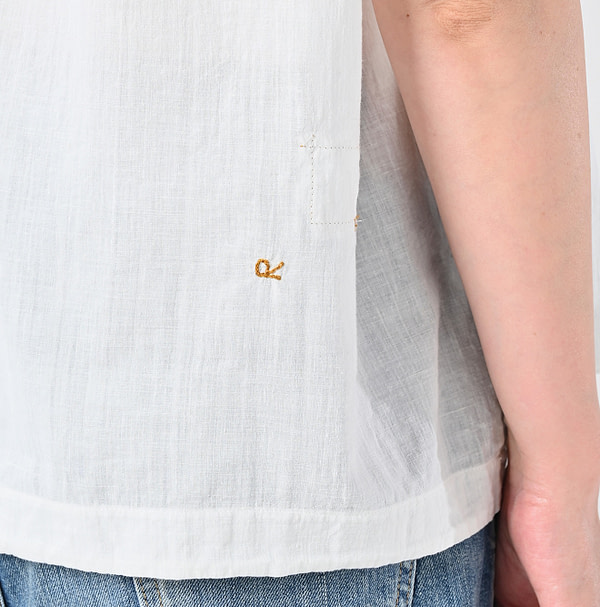 Khadi Ribbon Lace M Camisole Detail