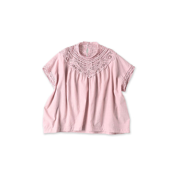 Khadi Ribbon Lace M Camisole Pink