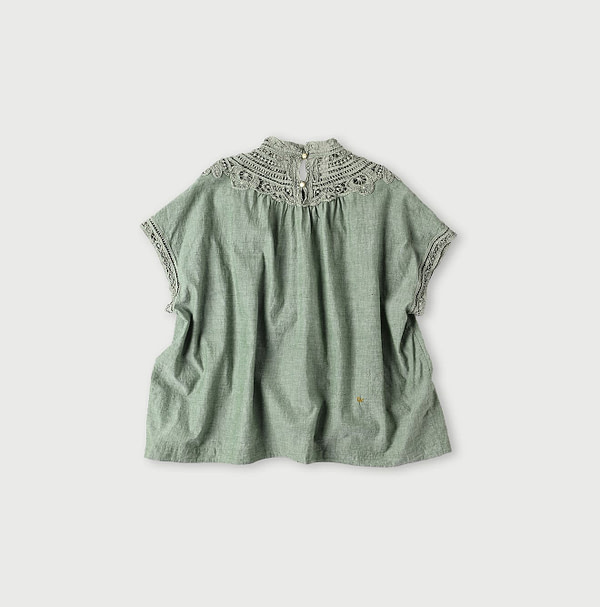 Khadi Ribbon Lace M Camisole Back
