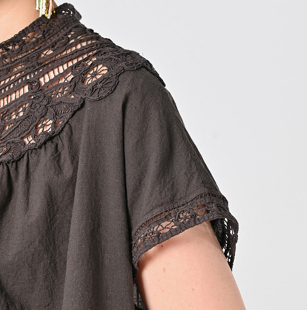 Khadi Ribbon Lace M Camisole Detail