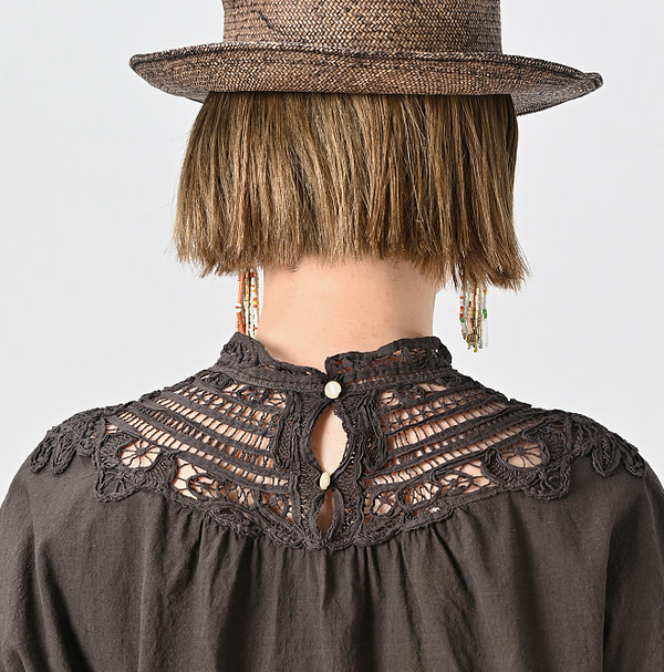 Khadi Ribbon Lace M Camisole Detail