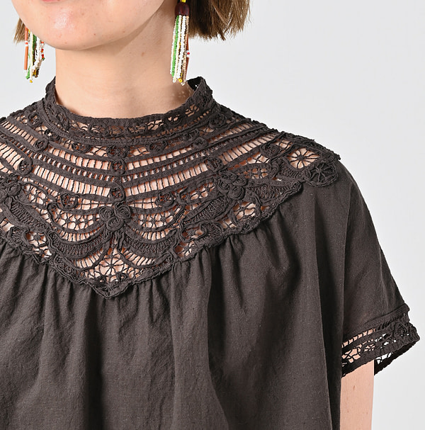 Khadi Ribbon Lace M Camisole Detail