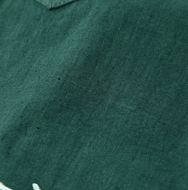 Indian Khadi OX Saijiki Blouse Detail