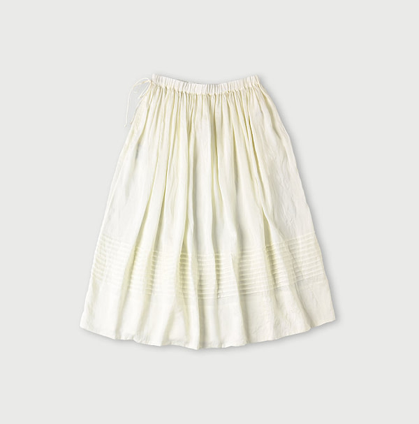 Indian Silk Skirt Back