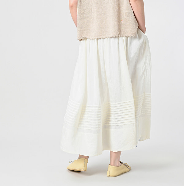Indian Silk Skirt Detail