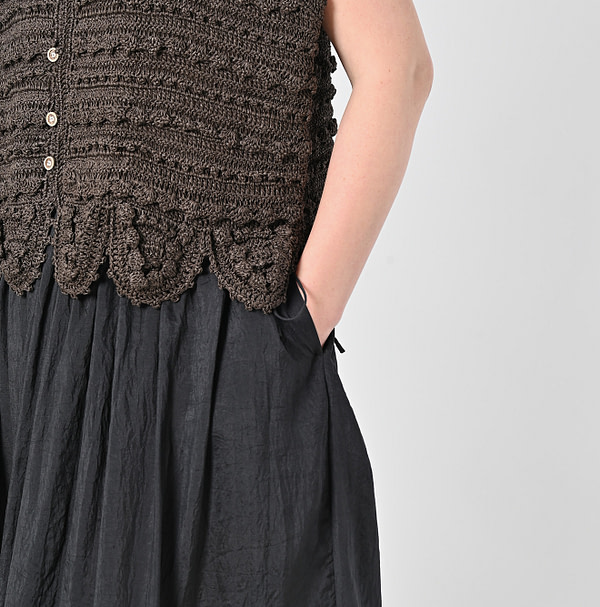 Indian Silk Skirt Detail