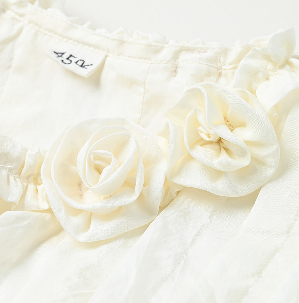 Indian Silk Corsage Dress Detail
