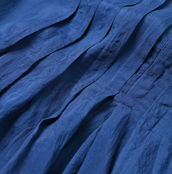 Ai Indian Silk Corsage Dress Detail