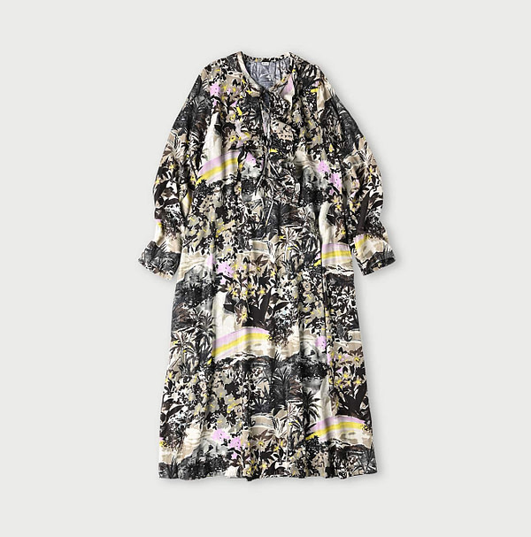 Irie Aloha Print Dress Chic