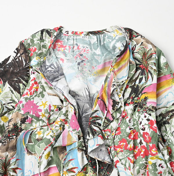 Irie Aloha Print Dress Detail