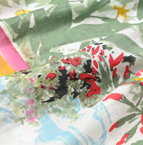 Irie Aloha Print Dress Detail