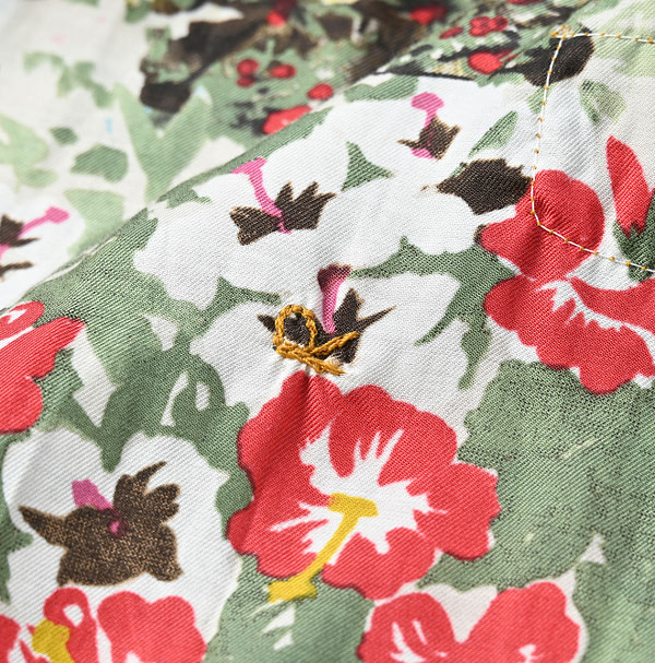 Irie Aloha Print Dress Detail