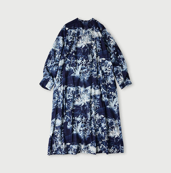 Indigo Irie Aloha Print Dress Back