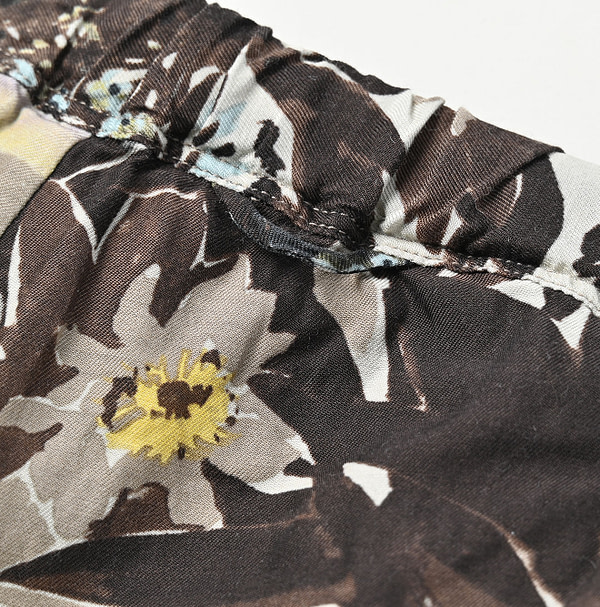 Irie Aloha Print Easy Pants Detail