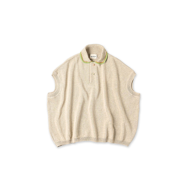 Gima Knitsew M Polo Shirt Beige