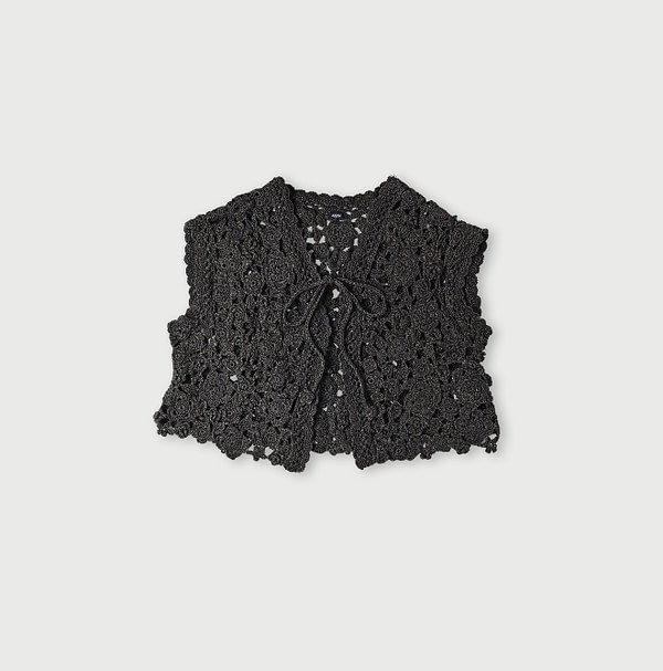 Japanese Paper Crochet Flower Bolero Cigar