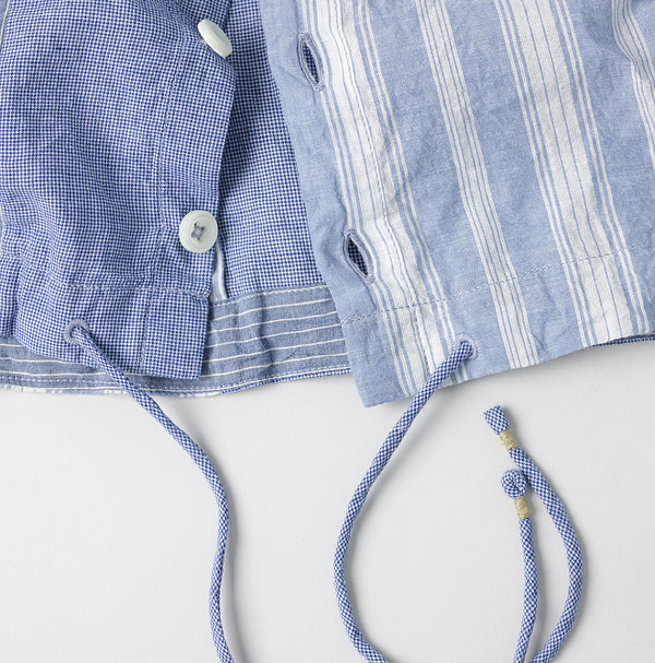 Ai Bleeze Khadi Mix Puff Blouse Detail