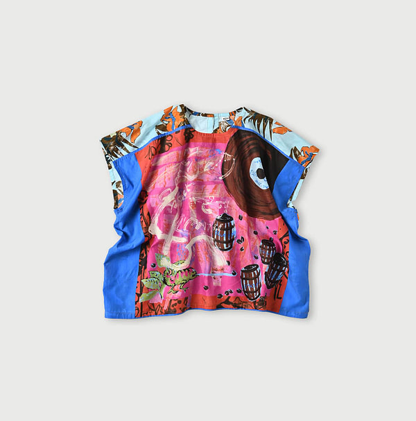 Picture Book Bandana M Camisole Pink