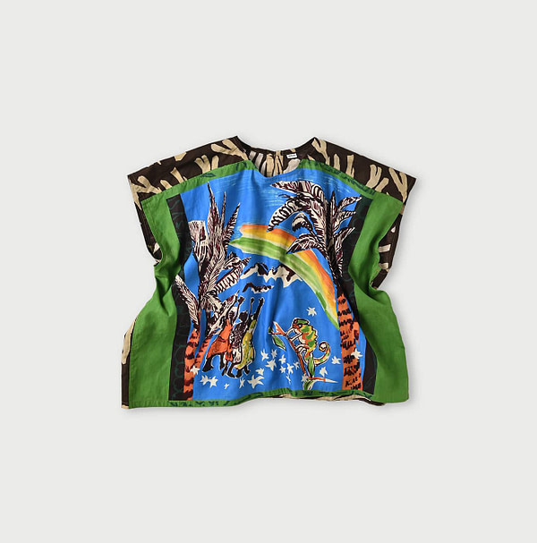 Picture Book Bandana M Camisole Blue