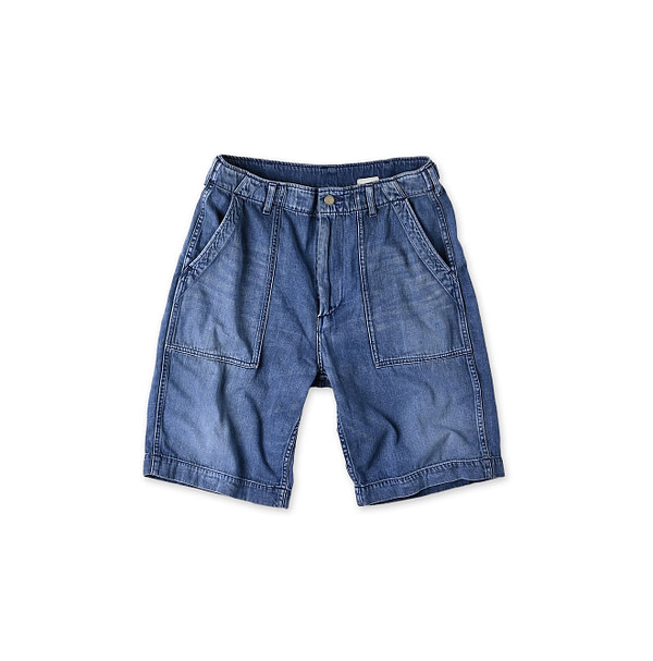 Mon-petit Denim 908 Baker Short Pants Tan