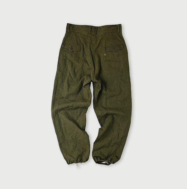 Linen Cloth 908 Nîmes Pants Back