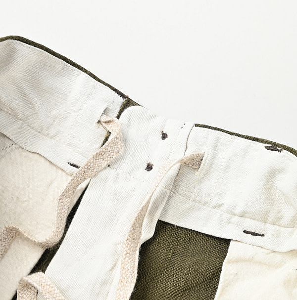 Linen Cloth 908 Nîmes Pants Detail